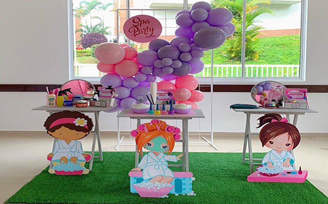 SPA PARA NIÑAS, SPA PARTY, FIESTA SPA, TEEPEE, TEEPE PARTY, SPAR GIRL,